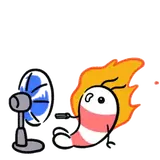 Figurinha de Engraçados para WhatsApp