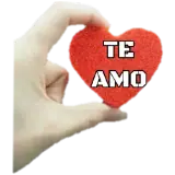 Figurinha de Amor para WhatsApp