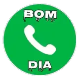 Figurinha de Bom Dia para WhatsApp