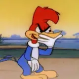 Figurinha de Pica-Pau para WhatsApp