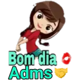 Figurinha de Bom Dia para WhatsApp