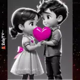 Figurinha de Amor para WhatsApp