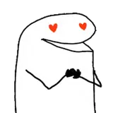 Figurinha de Amor para WhatsApp