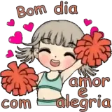 Figurinha de Saudações para WhatsApp