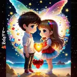 Figurinha de Amor para WhatsApp