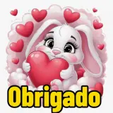 Figurinha de Amor para WhatsApp