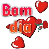 Figurinha de Bom Dia para WhatsApp