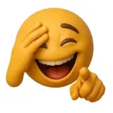 Figurinha de reação para WhatsApp