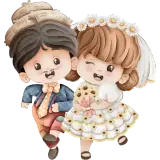 Figurinha de Amor para WhatsApp