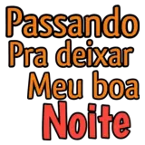 Saudações WhatsApp sticker