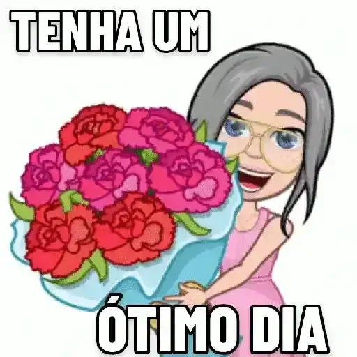 Figurinha para WhatsApp — Saudações