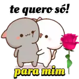 Figurinha de Amor para WhatsApp