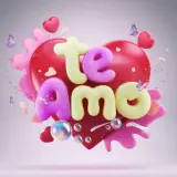 Figurinha de Amor para WhatsApp