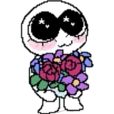 Figurinha de Amor para WhatsApp