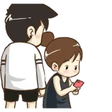 Figurinha de Amor para WhatsApp