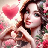 Figurinha de Amor para WhatsApp