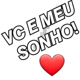 Figurinha de Amor para WhatsApp