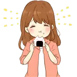 Figurinha de reação para WhatsApp