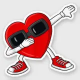 Figurinha de Amor para WhatsApp