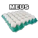 Figurinha de Comida para WhatsApp