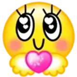 Figurinha de Emojis Amarelos para WhatsApp