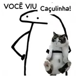 Figurinha de Gatos para WhatsApp