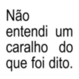 Figurinha de texto para WhatsApp