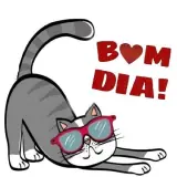 Figurinha de Saudações para WhatsApp