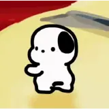 Figurinha de reação para WhatsApp