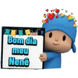 Figurinha de Saudações para WhatsApp