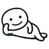 Figurinha de reação para WhatsApp