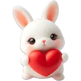 Figurinha de Amor para WhatsApp