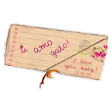 Figurinha de Amor para WhatsApp