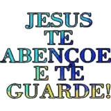 Figurinha de religião para WhatsApp