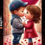 Figurinha de Amor para WhatsApp