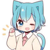 Figurinha de Anime para WhatsApp