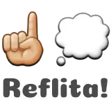 Figurinha de reação para WhatsApp