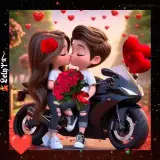 Figurinha de Amor para WhatsApp