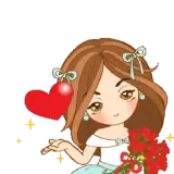 Figurinha de Amor para WhatsApp