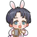 Figurinha de Anime para WhatsApp