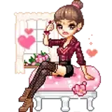 Figurinha de Amor para WhatsApp