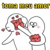 Sticker de Amor para WhatsApp