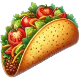 Figurinha de Comida para WhatsApp