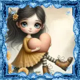 Figurinha de Amor para WhatsApp