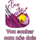 Figurinha de Boa Noite para WhatsApp