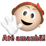 Figurinha de Saudações para WhatsApp