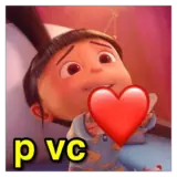 Figurinha de Amor para WhatsApp