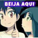 Figurinha de Anime para WhatsApp