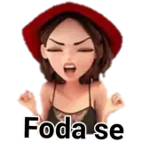 Figurinha de reação para WhatsApp
