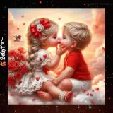 Figurinha de Amor para WhatsApp